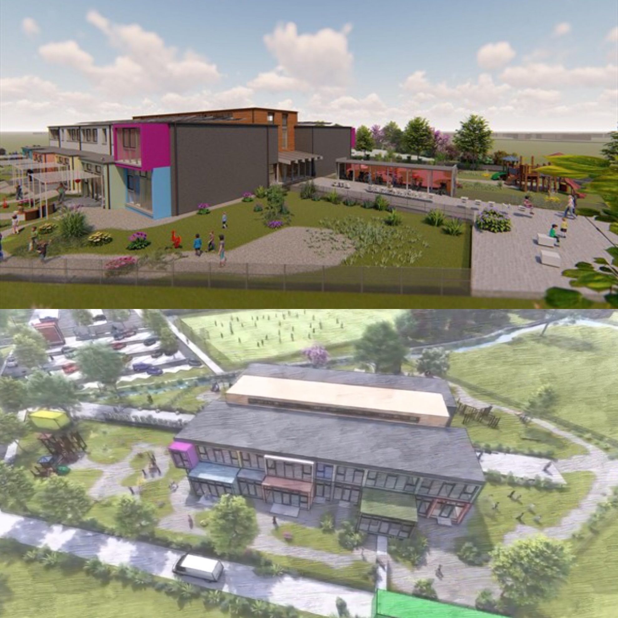  Richtfest beim neuen Kindergarten “Bärenhöhle” › Ole Willms Illustration 